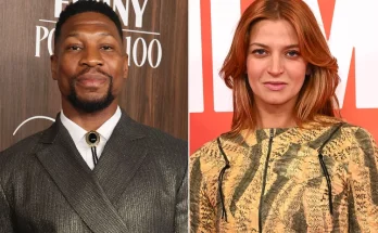 (L-R) Jonathan Majors, Grace Jabbari. Photo: Rodin Eckenroth/Getty; Jeff Spicer/Getty