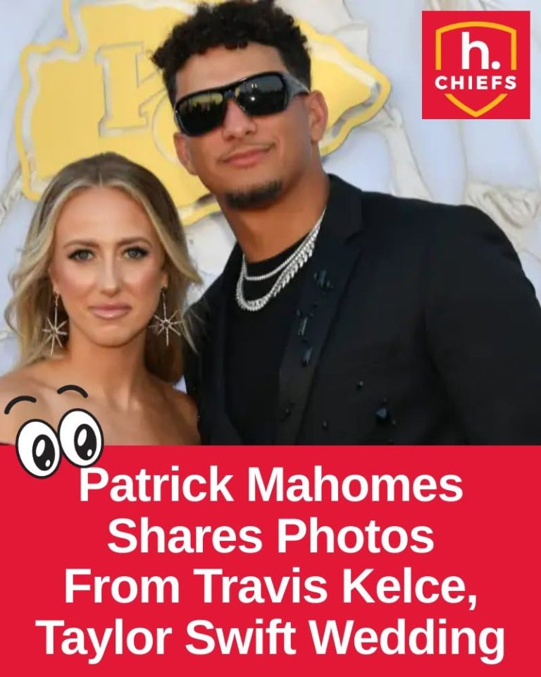 Patrick Mahomes Shares Photos From Travis Kelce, Taylor Swift Wedding