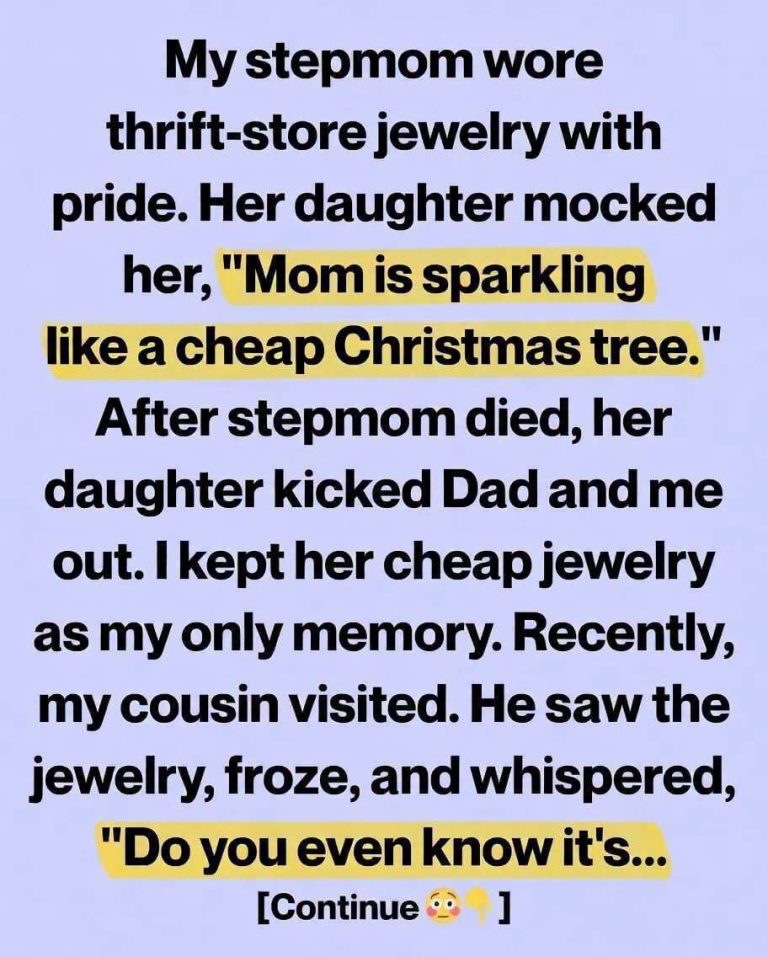 She Called It Cheap Jewelry—But It Changed Our Lives Forever