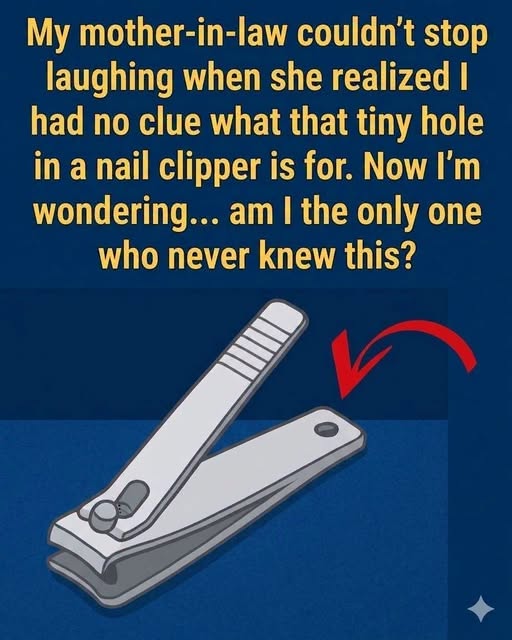 The Hidden Hole on Your Nail Clipper