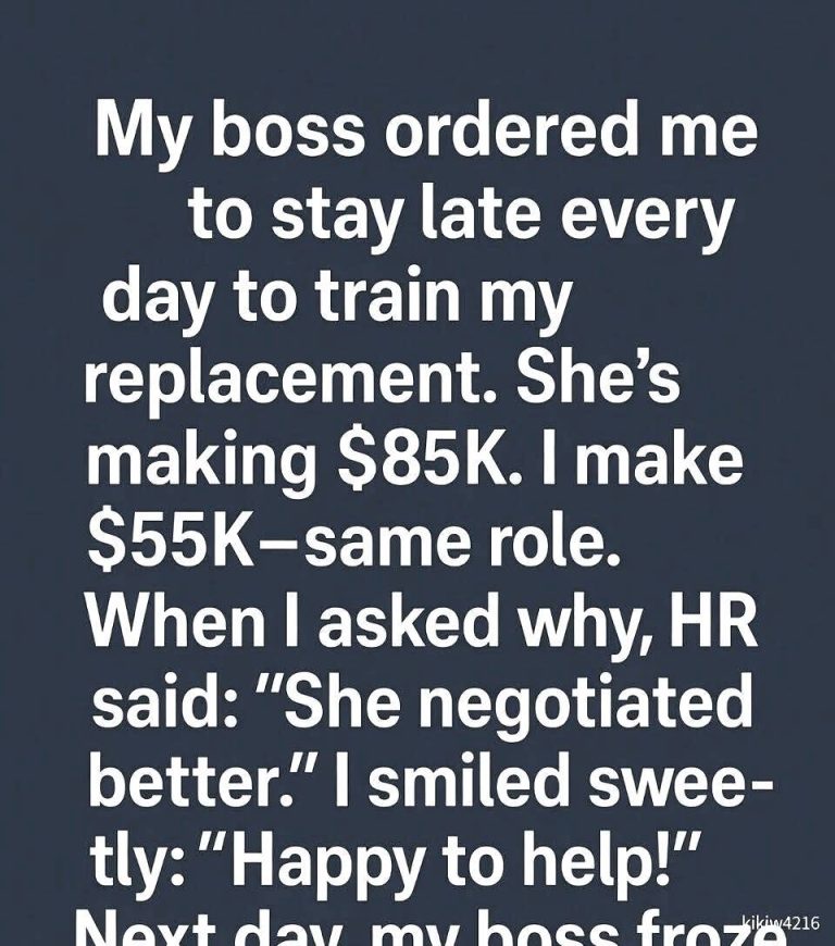 The day my boss ordered