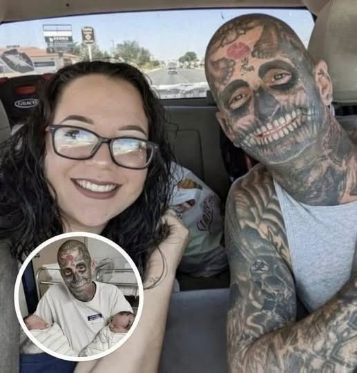 Heavily Tattooed Dad Faces Judgment Online — But His Story Reveals Something Deeper About Identity and Family
