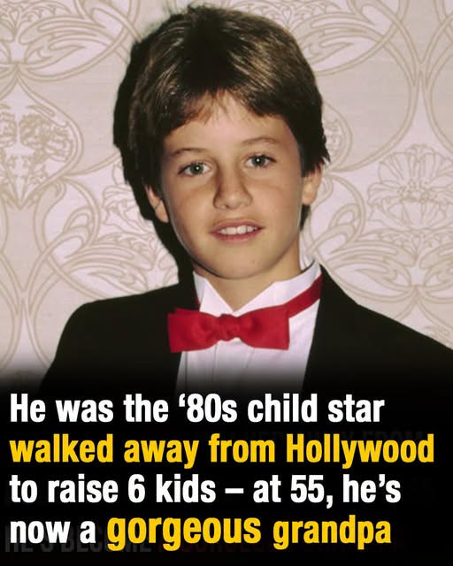 Teenage heartthrob left Hollywood to focus on family