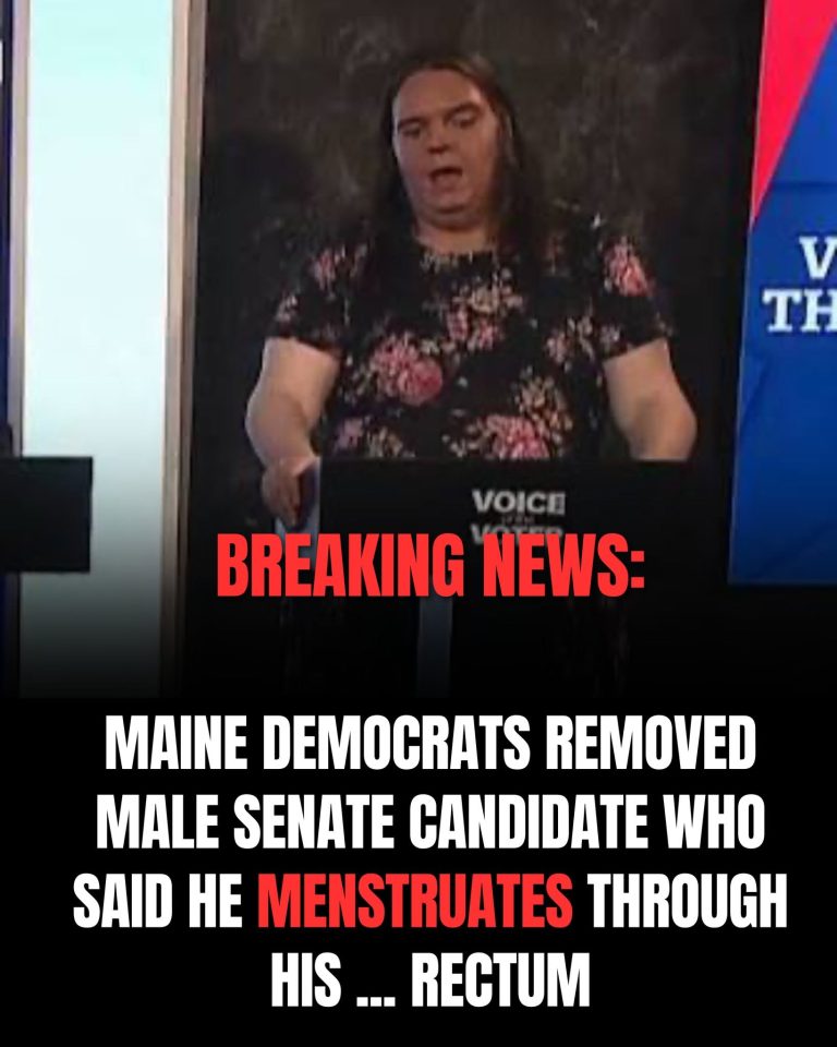 BREAKING NEWSJ: Maine democrats removed male senate candidate who said he menstruates through his……see more