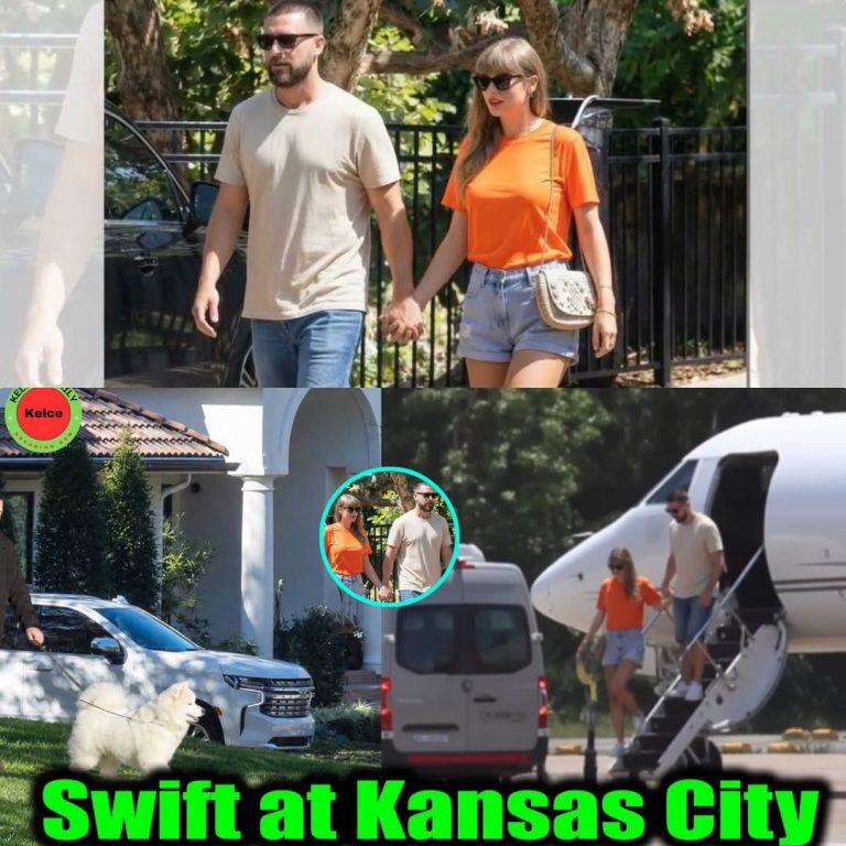 A Modern Romance in Motion: Taylor Swift and Travis Kelce Embrace Post-Wedding Harmony as They Depart New York for Kansas City