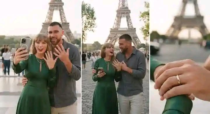 💍 Emotional Moment Goes Viral: Photos Purporting to Show Taylor Swift and Travis Kelce’s Wedding Leave Fans in Tears