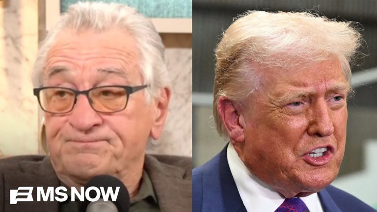 Robert De Niro breaks down in tears after making bold claim about Donald Trump