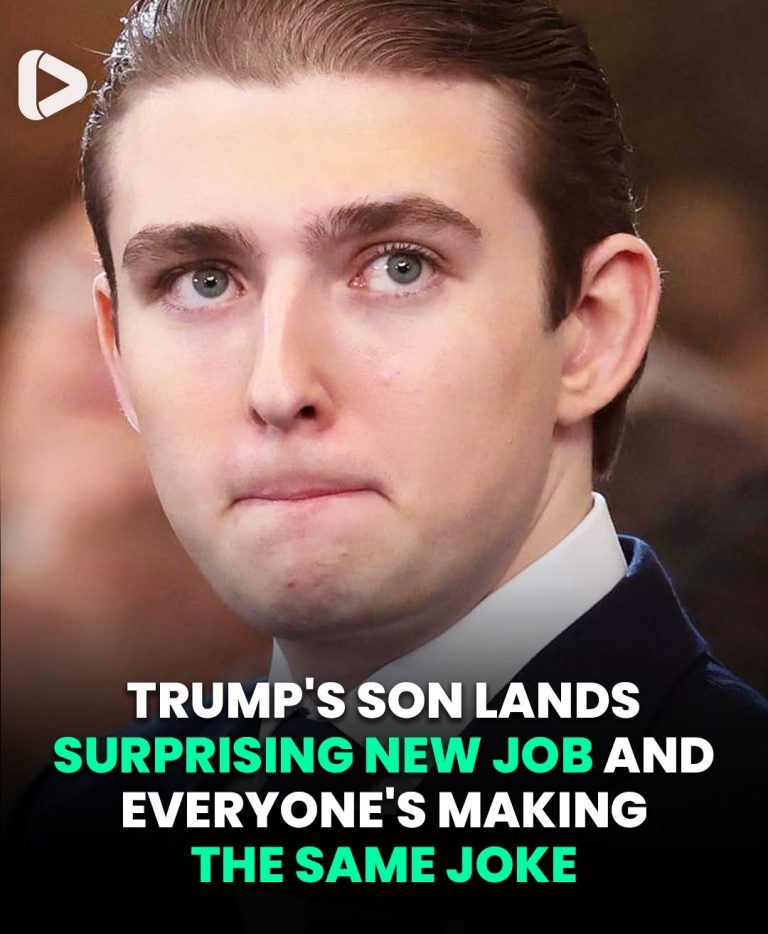 Barron Trump Has Made An Unexpected Career Move And Everyone’s Making The Same Joke