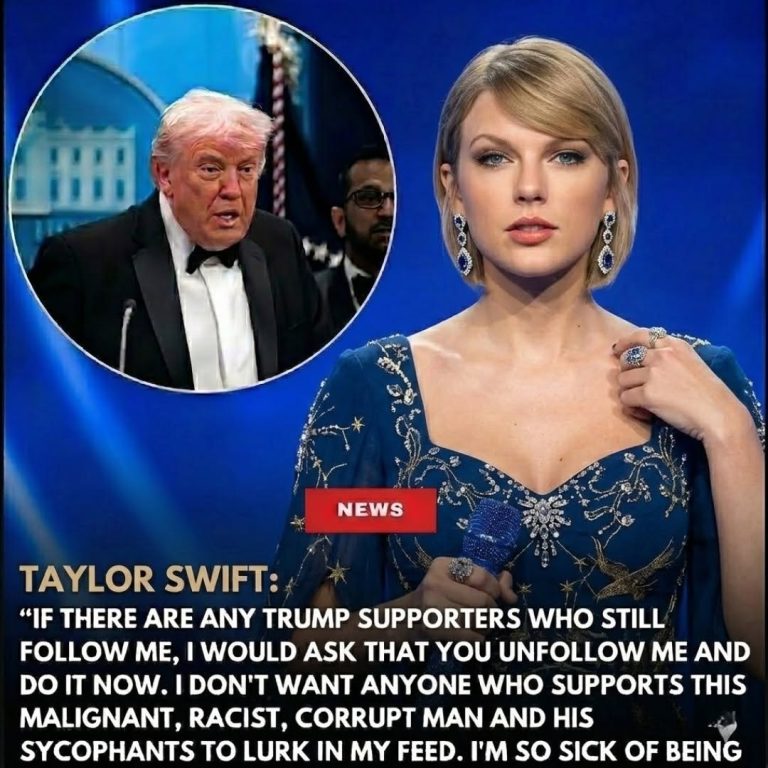 Taylor Swift has sparked major reaction online after posting a strongly worded message aimed at supporters of Donald Trump.