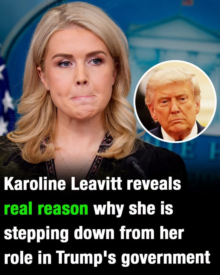 Karoline Leavitt explains real reason why she is stepping down from her role in Trump’s government