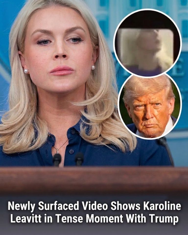 Leaked Clip Shows Karoline Leavitt in ‘Tense’ Talk With Trump Before Her Departure