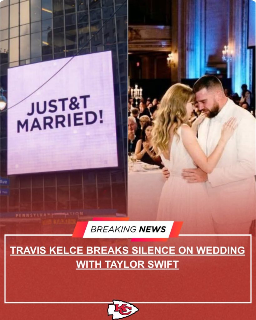Travis Kelce breaks silence on wedding with Taylor Swift: ‘The best night of my life’