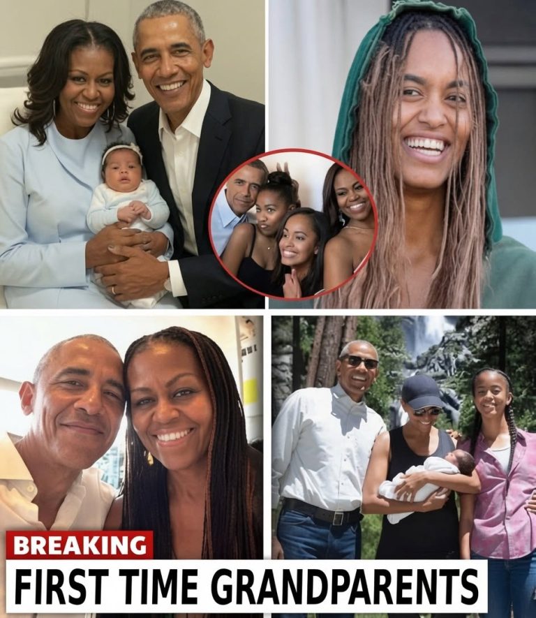 Michelle and Barack Obama Meets Malia’s Newborn for the FIRST Time Cute Moments!