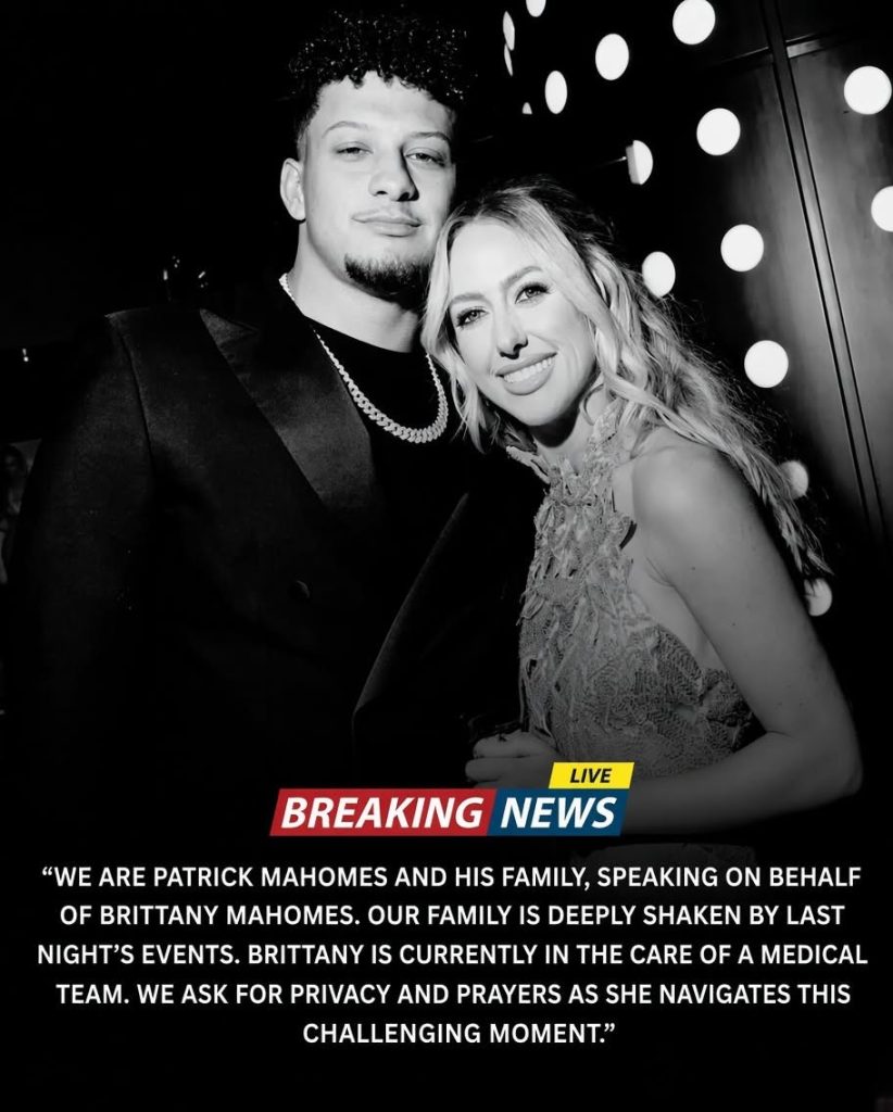 BREAKING: The sports world reportedly went unusually quiet after Patrick Mahomes shared an emotional update about his wife, B