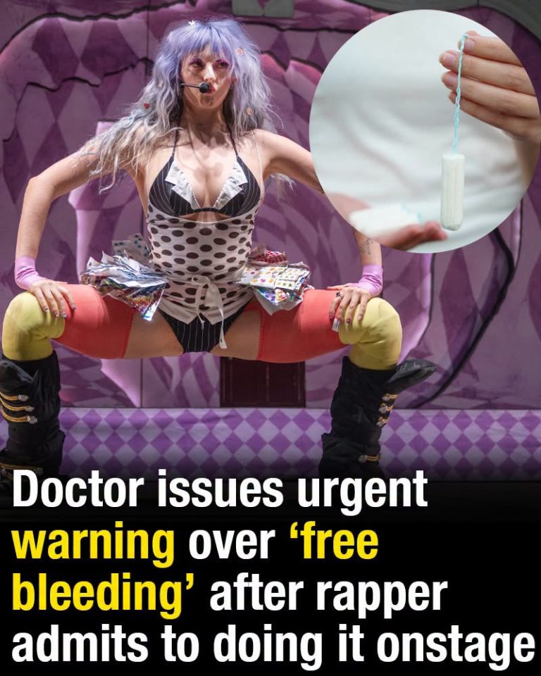Doctor issues urgent warning over ‘free bleeding’ after rapper admits to doing it onstage