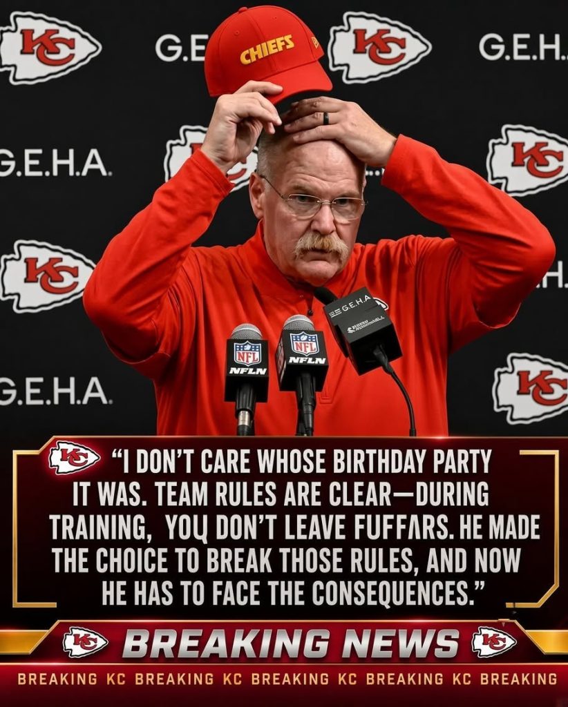 BREAKING: The Chiefs Rookie Sneaks Out for Party — Cut Overnight in Brutal Camp Decision