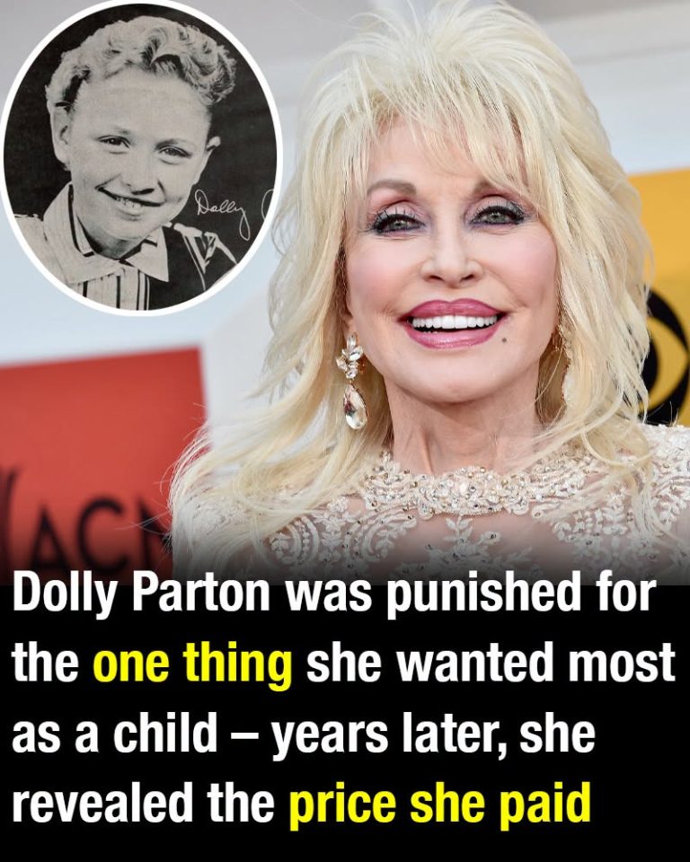 Dolly Parton was punished for the one thing she wanted most as a child – years later, she revealed the price she paid