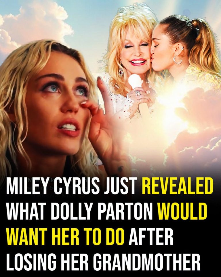 Miley Cyrus says she knows exactly what Dolly Parton would want her to do now