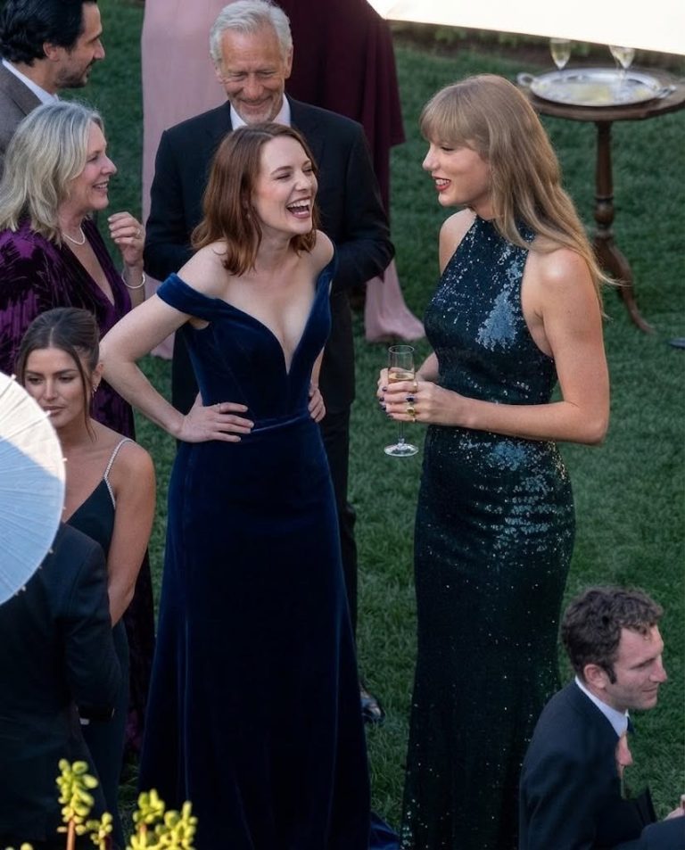 Taylor Swift Spotted Alongside Billie Eilish at FINNEAS and Claudia’s Star Studded Wedding in Surprise Reunion Wedding Amid Years of Online “Feud” Rumors