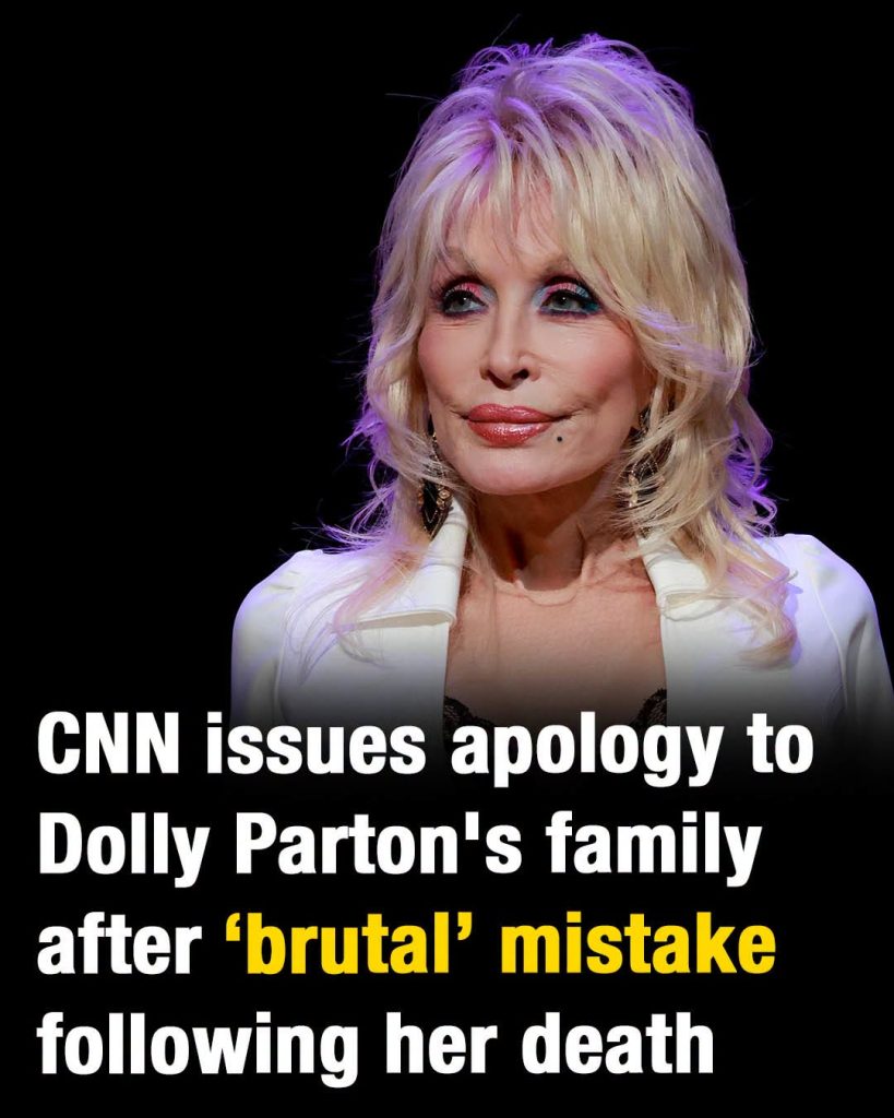 CNN issues apology to Dolly Parton’s family after ‘brutal’ mistake following her death