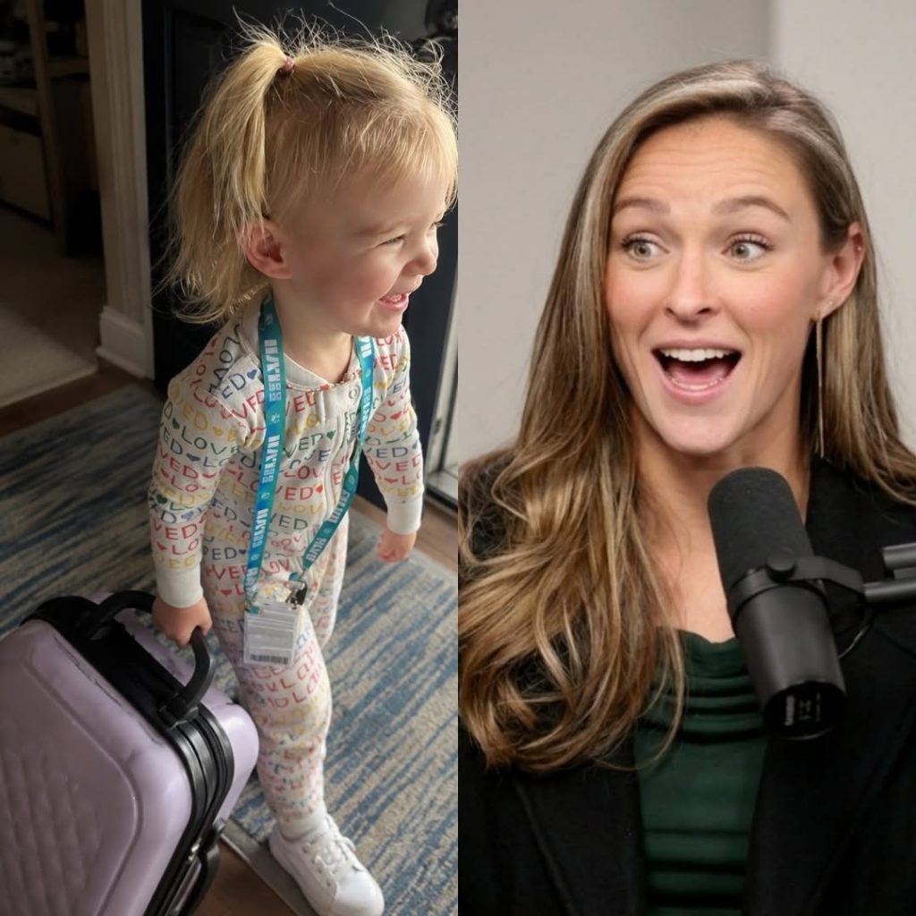 JASON AND KYLIE KELCE’S DAUGHTER ELLIOTTE ‘ESCAPES’ TO TAYLOR SWIFT’S MANSION! But When Kylie Asked Her WHY She Wanted to Go,
