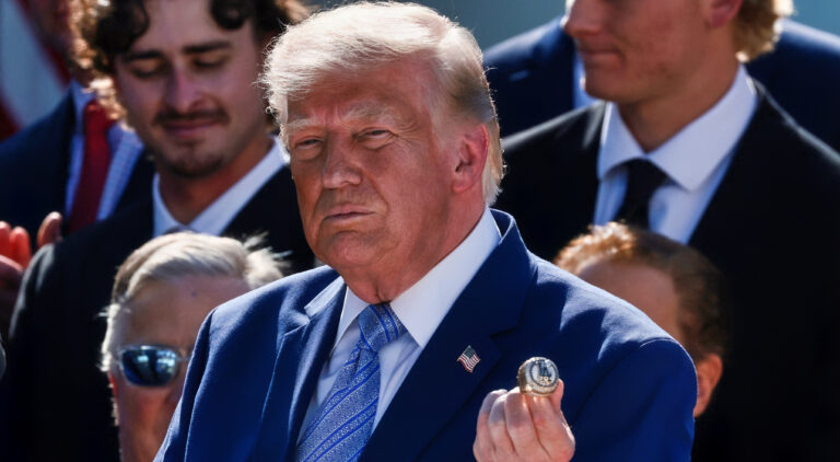 Donald Trump Gets Snubbed By Team USA Winter Olympics Heroes At Tense White House Celebration