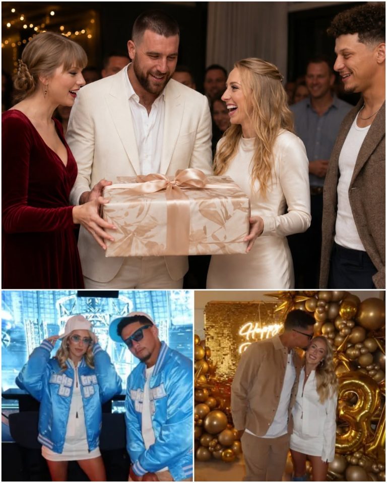 Taylor Swift and Travis Kelce Bring a Thoughtful Gift to Brittany Mahomes’ 31st Birthday