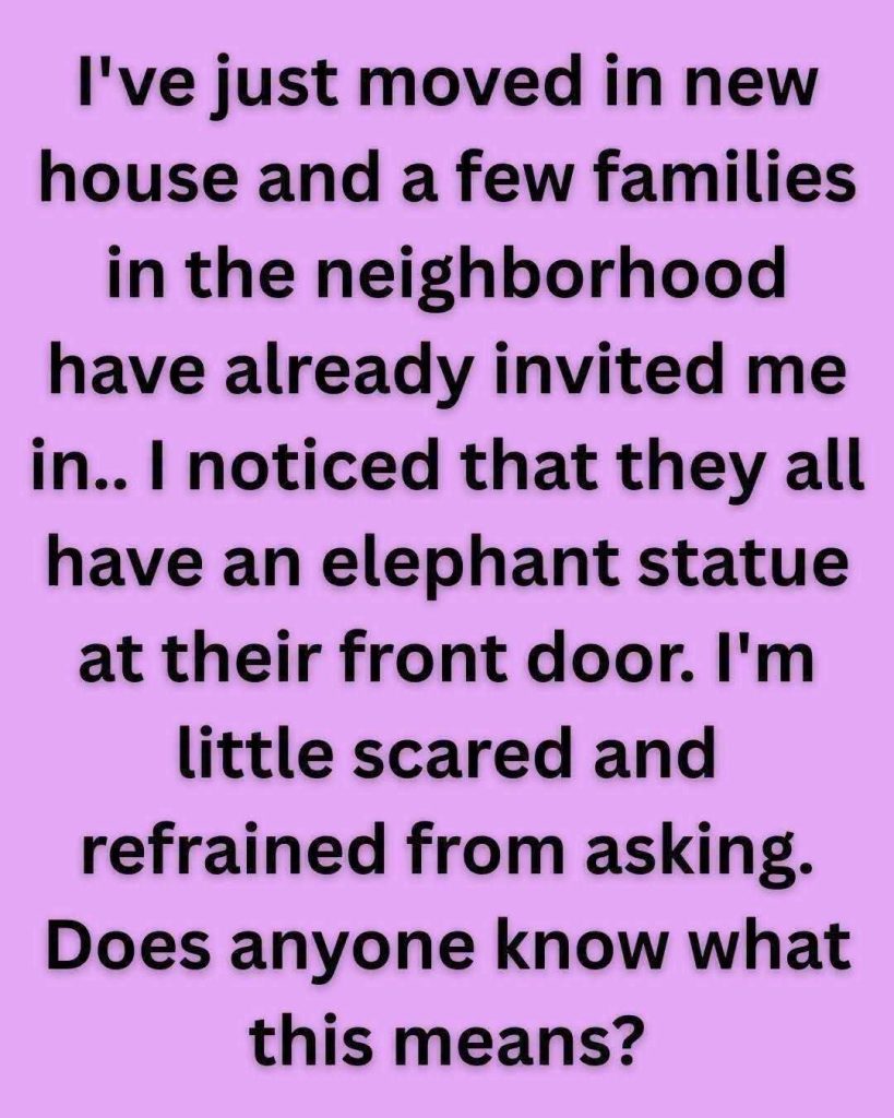What an Elephant Statue at Your Front Door Really Means