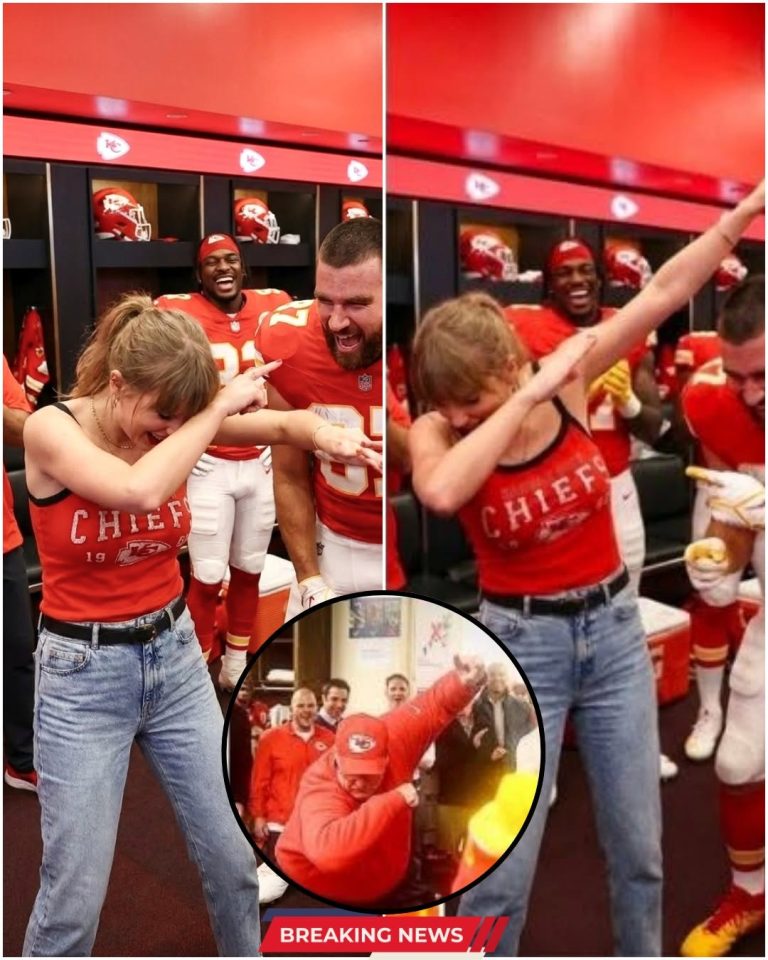 Taylor Swift Celebrates Chiefs’ Overtime Win With an Andy Reid-Inspired Dance