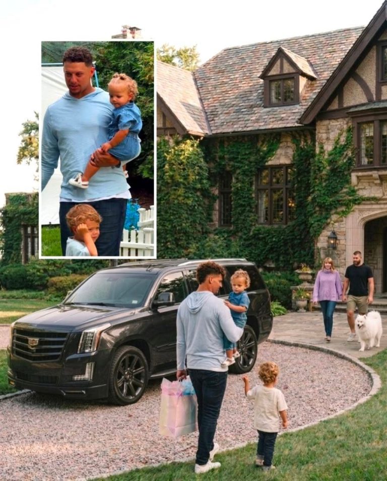 Patrick Mahomes and His Kids Visit Taylor Swift and Travis Kelce’s Ohio Home