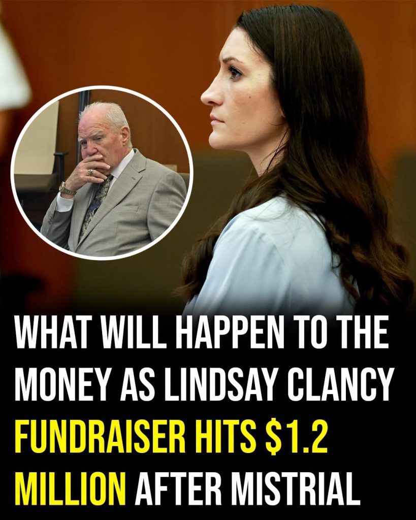 What will happen to the money as Lindsay Clancy fundraiser reaches $1.2 million after mistrial