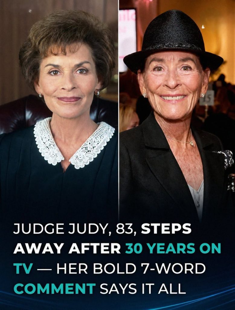 Judge Judy, 83, Steps Away From TV After 30 Years — Son Adam Levy Takes the Spotlight