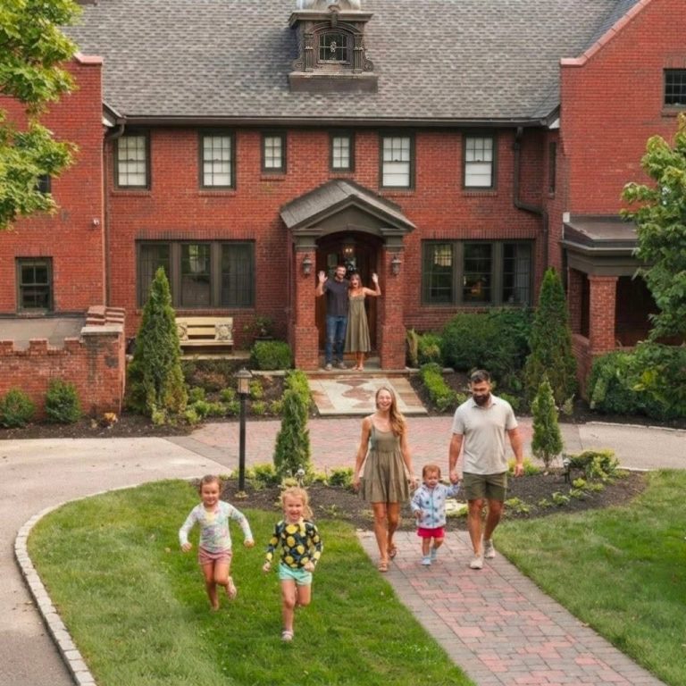 Jason and Kylie Kelce and Their Kids Visit Taylor Swift and Travis Kelce’s Ohio Home