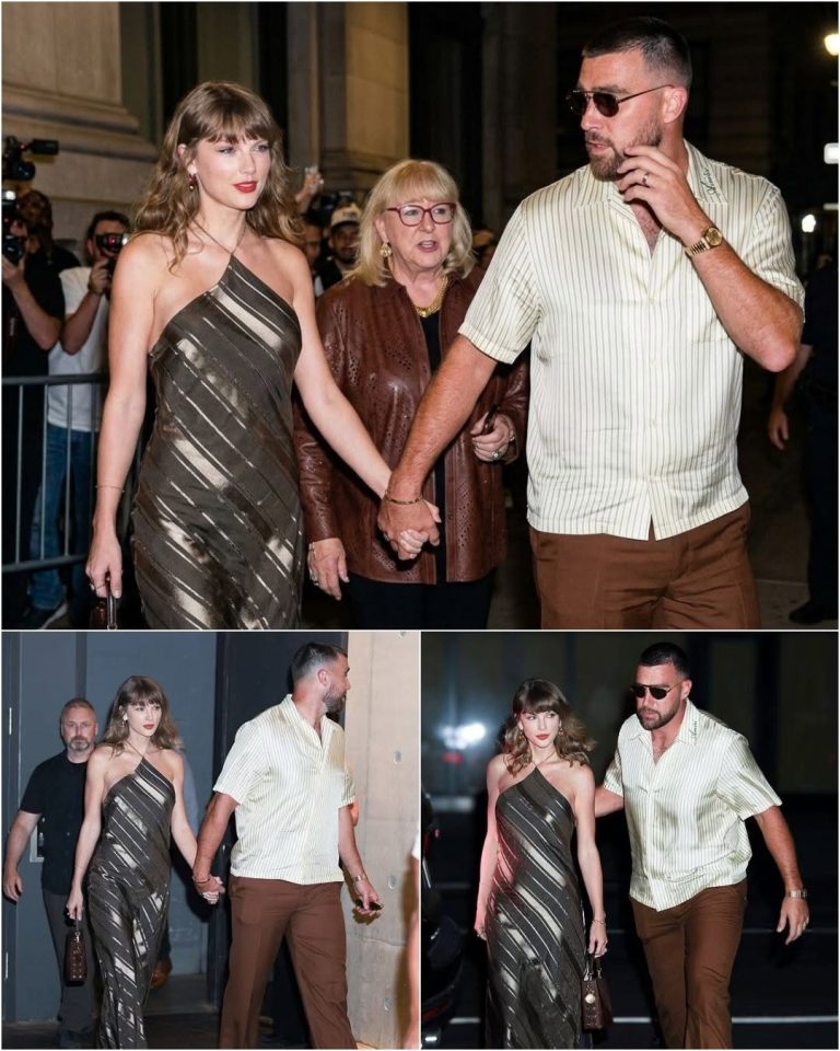 Taylor Swift Shows Off a New Haircut on NYC Date Night With Travis and Donna Kelce