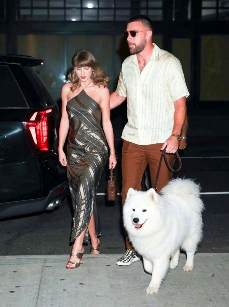 Taylor Swift Debuts Short Hair and a $2,800 Dress for NYC Date Night With Travis Kelce