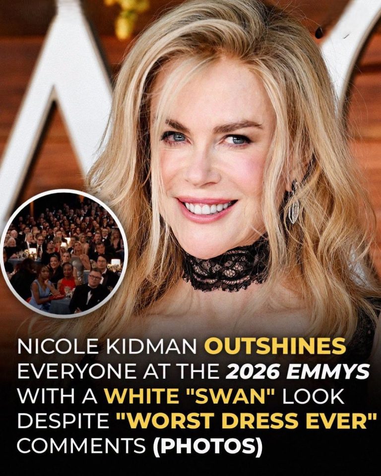 Nicole Kidman Turns Heads at 2026 Emmys in a White Chanel Gown