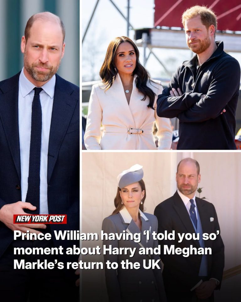 Prince William Reacts to Harry and Meghan’s Return to the UK Amid Royal Tensions