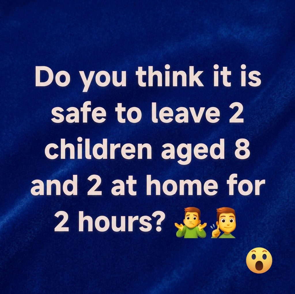 Can an 8-Year-Old Safely Stay Home Alone With a 2-Year-Old? Experts Explain