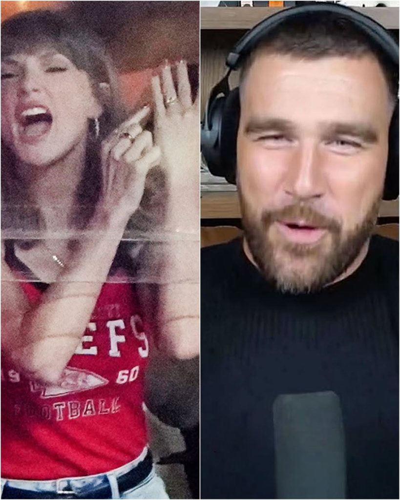 Travis Kelce Reacts to Taylor Swift’s Viral ‘That’s My Husband’ Moment After Chiefs Touchdown