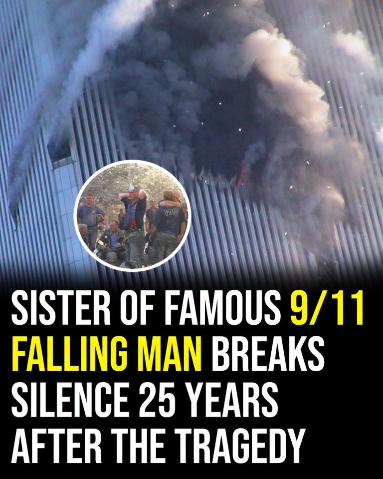 Sister of man believed to be 9/11’s ‘Falling Man’ breaks her silence 25 years later