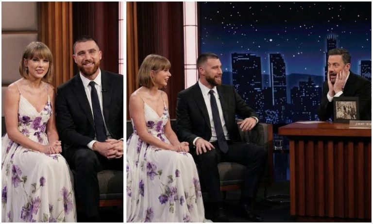 Taylor Swift and Travis Kelce Shock Jimmy Kimmel’s Audience With a BOMBSHELL Announcement! The Couple Finally Reveals What Fans Have Been Desperately Waiting For, and Travis’ Unexpected Words Leave Taylor Smiling From Ear to Ear…
