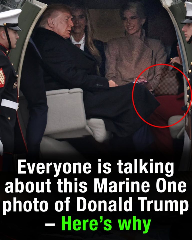 Everyone is talking about this Marine One photo of Donald Trump – here’s why