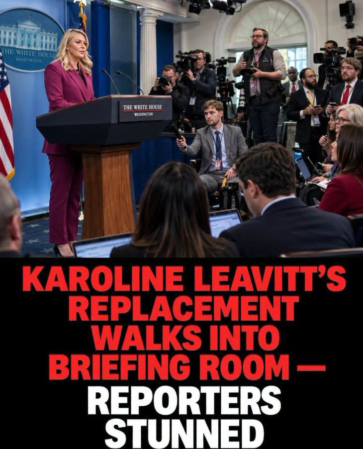 Surprise ‘Guest’ Takes Over White House Briefing Room