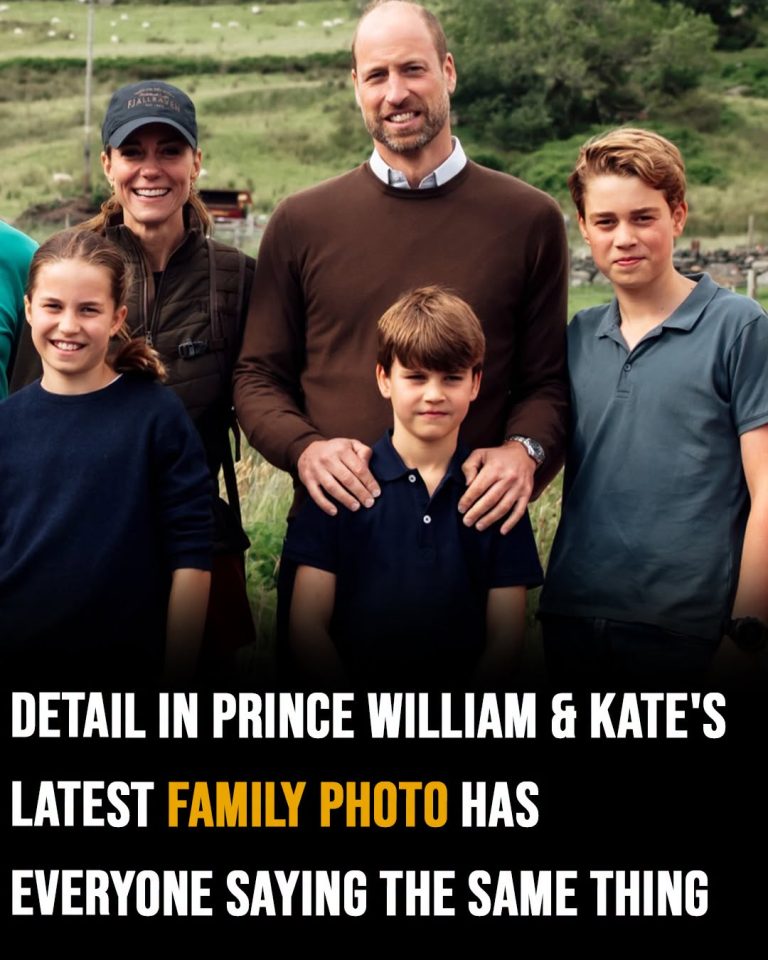 Detail in Prince William & Kate’s latest family photo has everyone saying the same thing