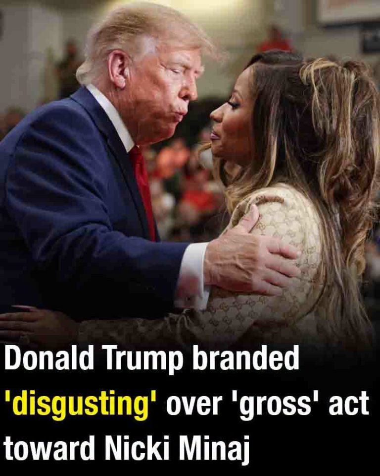 Donald Trump branded ‘disgusting’ over ‘gross’ act toward Nicki Minaj